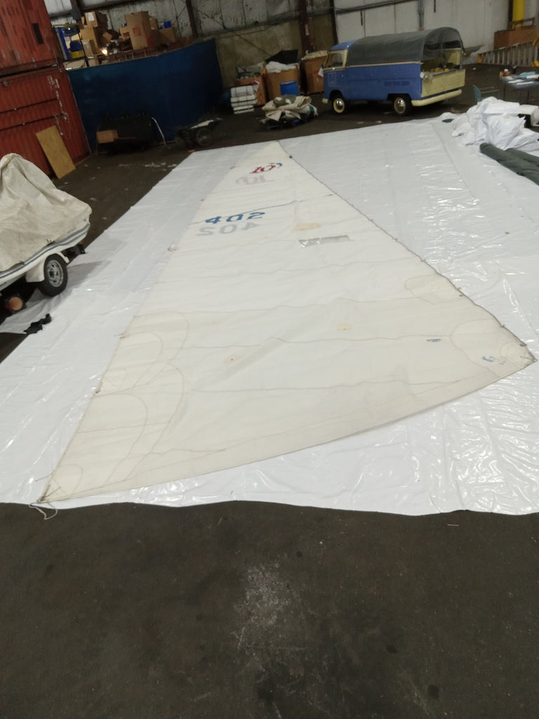 Dacron Main Sail for T 10 by North in Excellent Condition 38' Luff