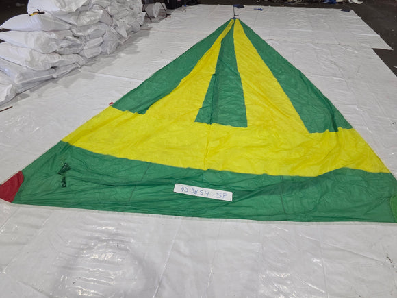 Asymmetrical Spinnaker by USA Sails in Fair Condition 25.3' SLU