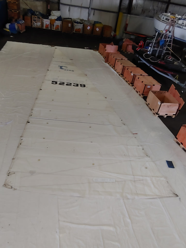 Dacron Mainsail for Beneteau 3700 in Good Condition 44' Luff