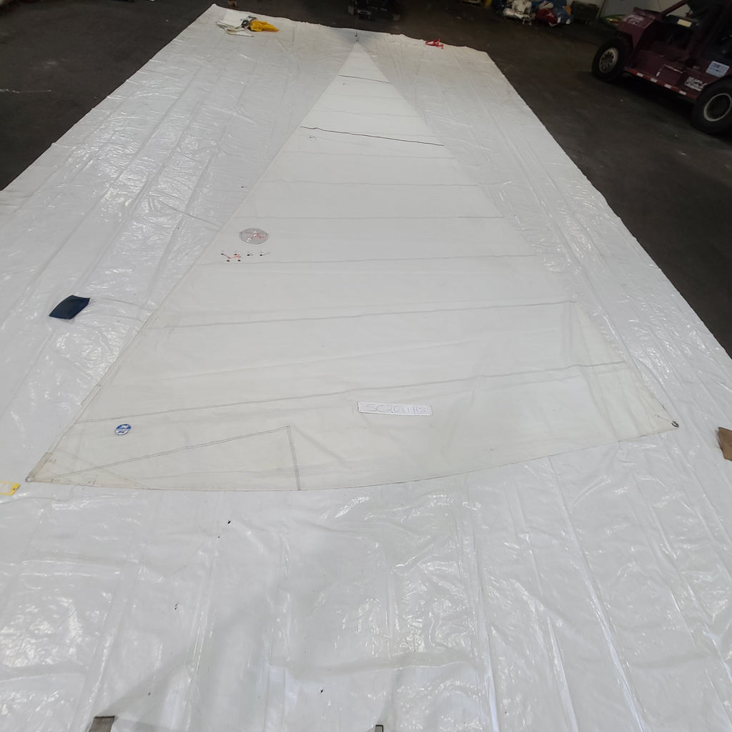 Dacron Genoa for New York 36 by North Sails in Good Condition 41.1' Luff