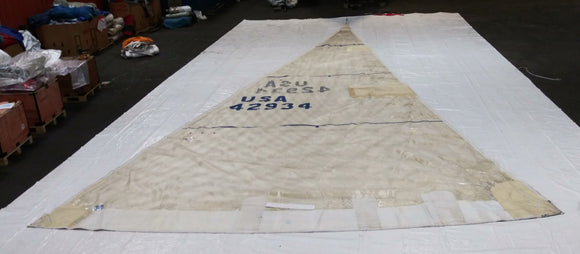 Kevlar Genoa by North Sails in Fair Condition 44' Luff