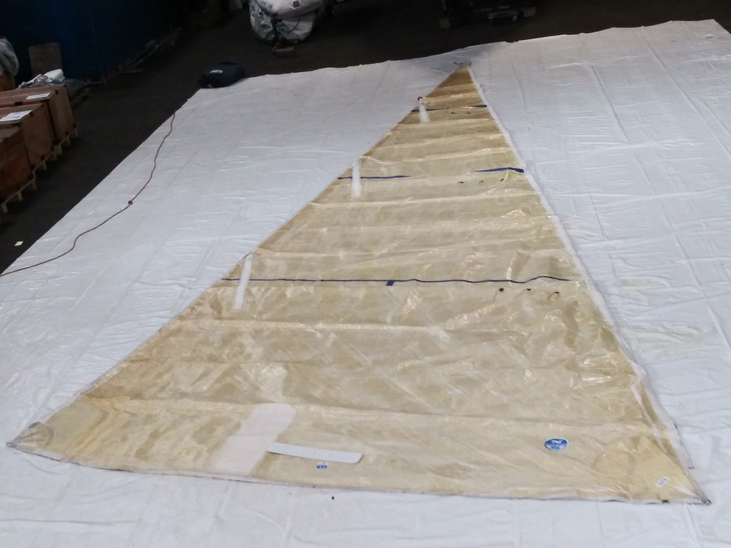 Mylar/Kevlar Genoa for J105 by North Sails in Fair Condition 39' Luff