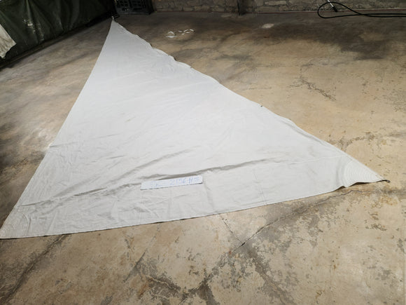 Dacron Head Sail in Good Condition 25.2' Luff