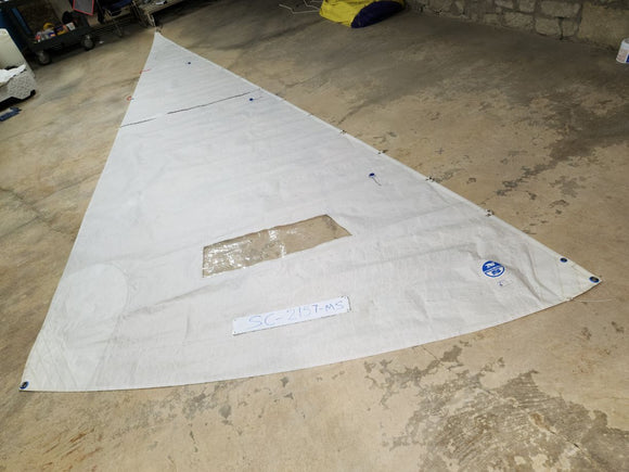 Dacron Head Sail by North Sails in Good Condition 32.2' Luff