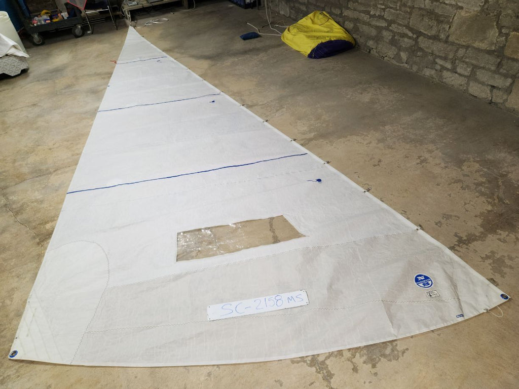 Dacron Head Sail for J22 by North Sails in Good Condition 23.2' Luff