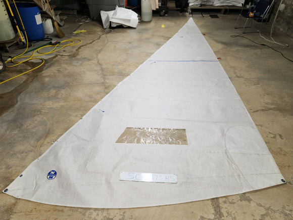 Dacron Genoa for J22 by North Sails in Good Condition 22.9' Luff