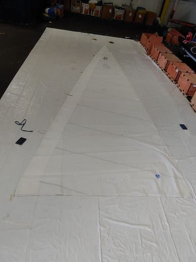 Furling Head Sail for Beneteau 35S5 by North Sails in Good Condition 41.5’ Luff