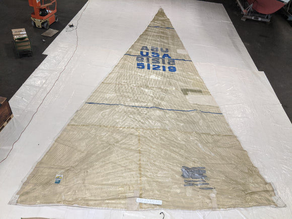 Mylar/Kevlar/Carbon Genoa by Doyle for Beneteau 40.7 in Fair Condition 50.4' Luff